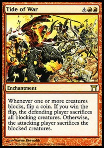 Tide of War - Champions of Kamigawa (Rare) [CHK-194]