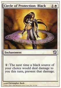 Circle of Protection: Black - Ninth Edition (Uncommon) [9ED-10]
