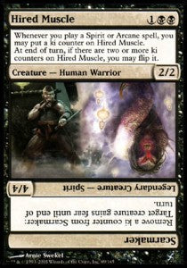 Hired Muscle - Betrayers of Kamigawa (Uncommon) [BOK-69]