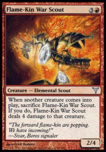 Flame-Kin War Scout - Dissension (Uncommon) [DIS-61]