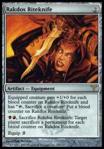 Rakdos Riteknife - Dissension (Rare) [DIS-164]