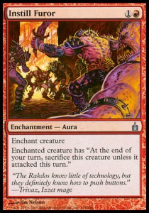 Instill Furor - Ravnica: City of Guilds (Uncommon) [RAV-134]