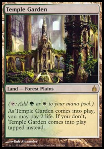 Temple Garden⁣ - Ravnica: City of Guilds⁣ (Rare)⁣ [284]