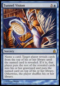 Tunnel Vision - Ravnica: City of Guilds (Rare) [RAV-72]