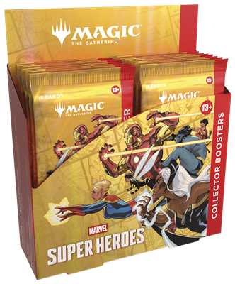 MTG - Marvel Super Heroes Collector's Booster Display (12 Packs)