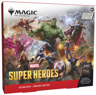 MTG - Marvel Super Heroes Scene Box