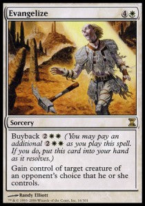 Evangelize - Time Spiral (Rare) [TSP-16]