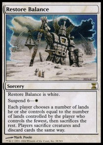 Restore Balance - Time Spiral (Rare) [TSP-38]