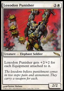 Loxodon Punisher - Mirrodin (Rare) [MRD-14]