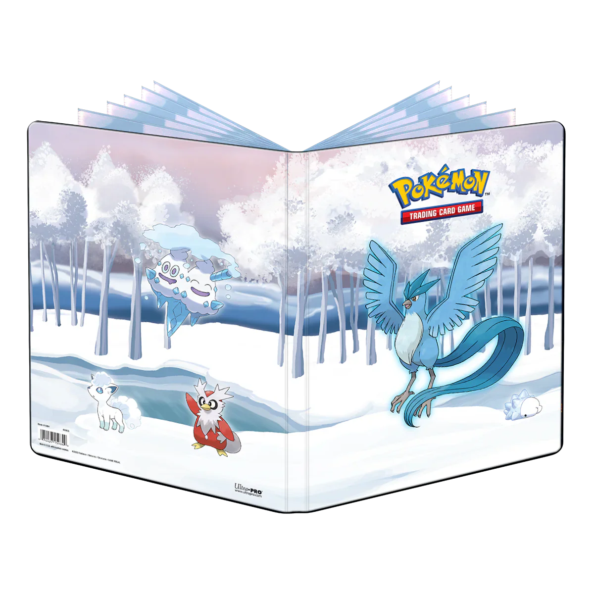 9 pocket portfolio for Pokémon - Frosted Forest