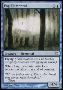 Fog Elemental - Tenth Edition (Uncommon) [10E-85]