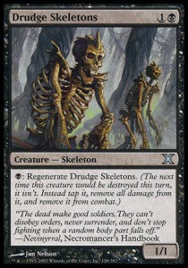 Drudge Skeletons - Tenth Edition (Uncommon) [10E-139]