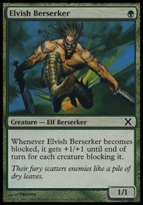 Elvish Berserker - Tenth Edition (Common) [10E-260]