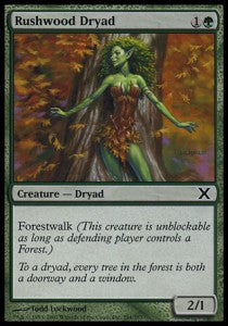 Rushwood Dryad - Tenth Edition (Common) [10E-294]