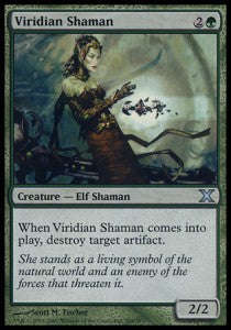 Viridian Shaman - Tenth Edition (Uncommon) [10E-308]