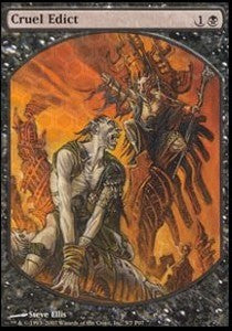 Cruel Edict - Player Rewards Promos (Rare) [MPR-21]