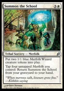 Summon the School - Lorwyn (Uncommon) [LRW-42]