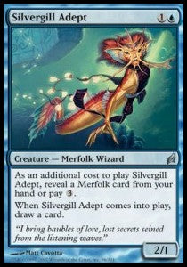 Silvergill Adept - Lorwyn (Uncommon) [LRW-86]