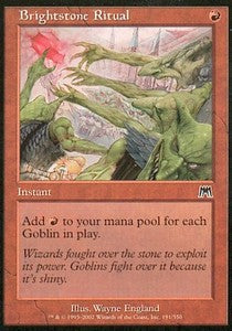 Brightstone Ritual - Onslaught (Common) [ONS-191]