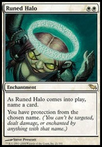Runed Halo - Shadowmoor (Rare) [SHM-21]