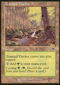 Tranquil Thicket - Onslaught (Common) [ONS-326]