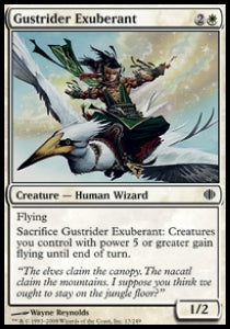 Gustrider Exuberant - Shards of Alara (Common) [ALA-13]