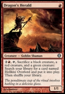 Dragon's Herald - Shards of Alara (Uncommon) [ALA-98]