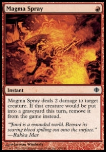 Magma Spray - Shards of Alara (Common) [ALA-108]