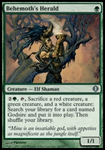 Behemoth's Herald - Shards of Alara (Uncommon) [ALA-124]