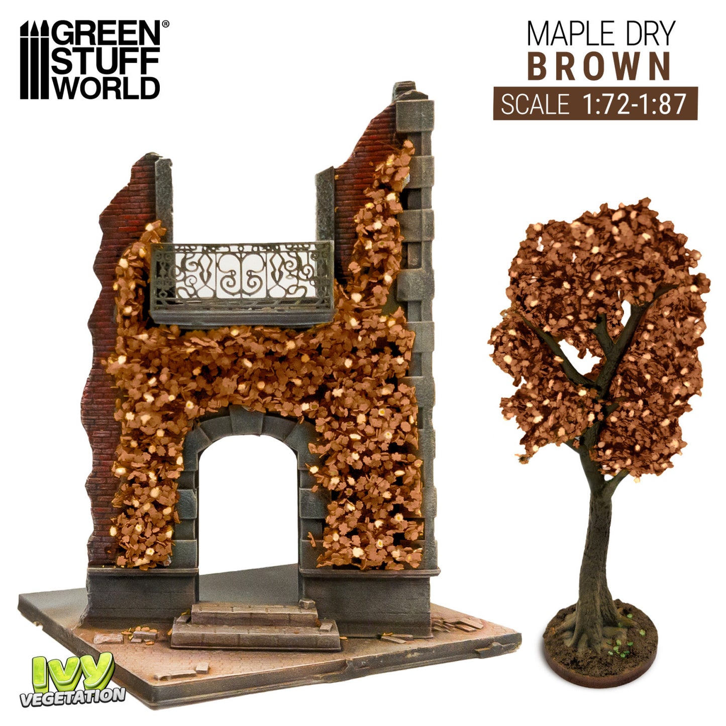 Ivy Foliage - Brown Maple
