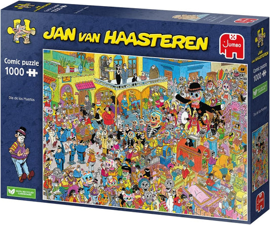 Jan van Haasteren - Dia de Los Muertos (1000 pcs.) - Jumbo Jigsaw Puzzle