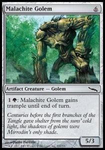 Malachite Golem - Mirrodin (Common) [MRD-202]