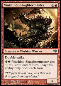 Viashino Slaughtermaster - Conflux (Uncommon) [CONF-73]