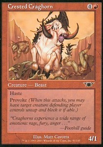 Crested Craghorn - Legions (Common) [LGN-91]