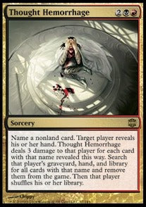 Thought Hemorrhage - Alara Reborn (Rare) [ARB-47]