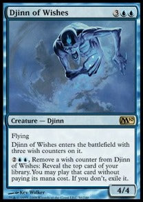 Djinn of Wishes - Magic 2010 (Rare) [M10-50]