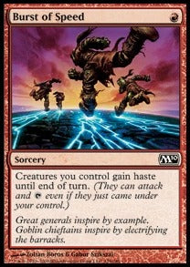Burst of Speed - Magic 2010 (Common) [M10-129]