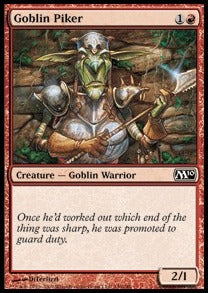 Goblin Piker - Magic 2010 (Common) [M10-140]