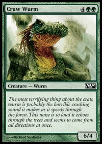 Craw Wurm - Magic 2010 (Common) [M10-173]