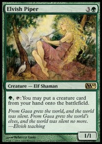 Elvish Piper⁣ - Magic 2010⁣ (Rare)⁣ [177]