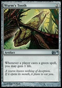 Wurm's Tooth - Magic 2010 (Uncommon) [M10-222]