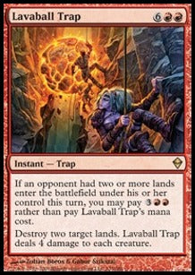 Lavaball Trap - Zendikar (Rare) [ZEN-135]