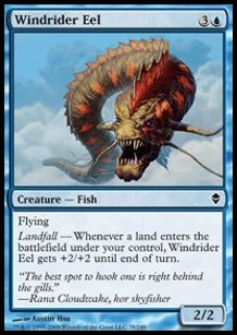 Windrider Eel - Zendikar (Common) [ZEN-78]