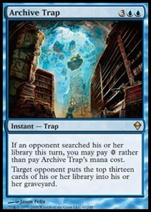 Archive Trap⁣ - Zendikar⁣ (Rare)⁣ [41]