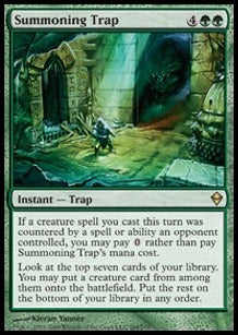 Summoning Trap - Zendikar (Rare) [ZEN-184]