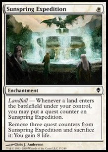Sunspring Expedition - Zendikar (Common) [ZEN-37]
