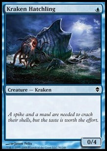 Kraken Hatchling - Zendikar (Common) [ZEN-50]