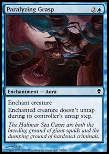 Paralyzing Grasp - Zendikar (Common) [ZEN-58]