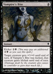 Vampire's Bite - Zendikar (Common) [ZEN-117]