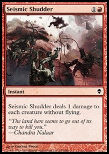 Seismic Shudder - Zendikar (Common) [ZEN-147]